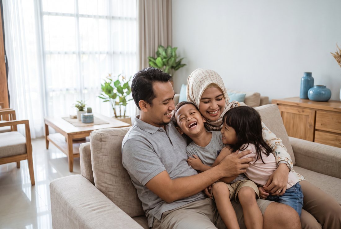 Keluarga Indonesia bahagia dan terlindungi di rumah
